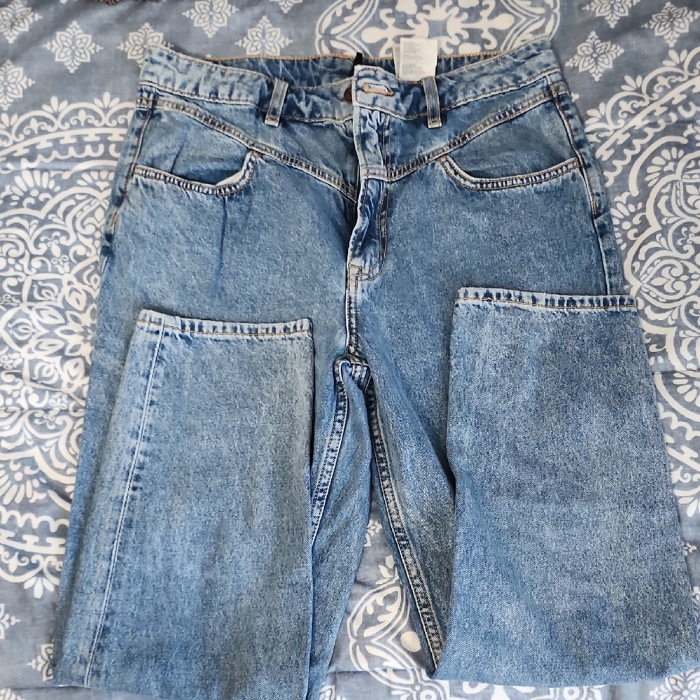 Divided Brand Yolk Top Blue Denim Women's Jeans